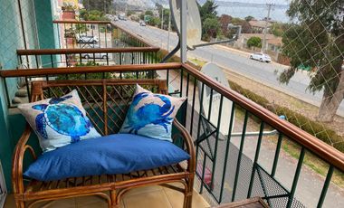 Venta Departamento Amoblado 3D 2B Estacionamiento en Algarrobo  Altos de Mirasol II