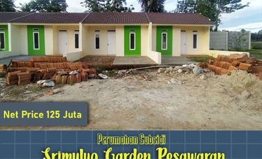 rumah subsidi bangunan bagus dan one gate sistem
