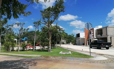 Terreno en venta  listo para entrega, Privada Kinish Cholul