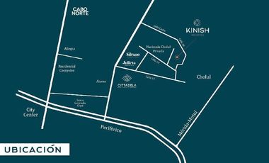 Terreno en venta  listo para entrega, Privada Kinish Cholul