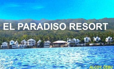 FEUDAL VILLA SEASHORE FOR SALE/RENT inside EL PARADISO Beach Resort, Tingko, Guiwang, Alcoy Cebu Philippines