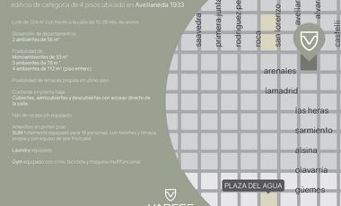 Departamento de 1 ambiente. Financiación. Zona Chauvin.