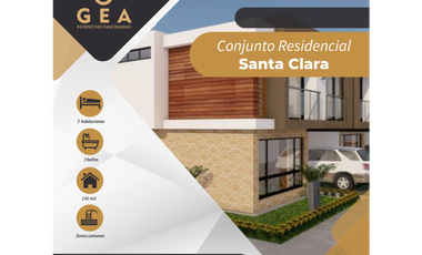 PROYECTO-GEA Vende Casas en S Clara Conjunto Residencial-Santa Clara