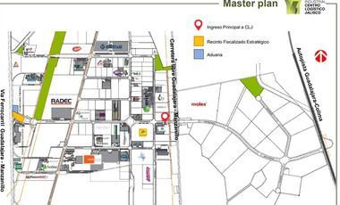 Terreno en venta en Centro Lógistico Jalisco