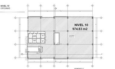 Oficina en renta en el centro de Monterrey