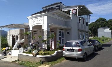 JUAL RUMAH VILLA DI CIPANAS PUNCAK, BERKABUT, VIEW GUNUNG GEDE PANGRANGO