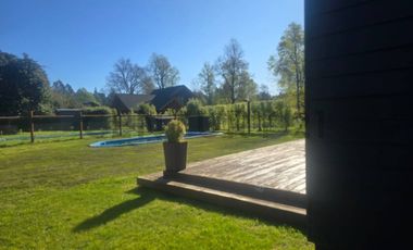 Casa nueva 3D 2B quincho y piscina en sector Hacienda puerto Pucón