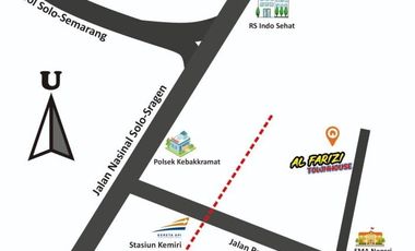 RUMAH ELIT DI SOLO TIMUR DEKAT PALUR PLAZA