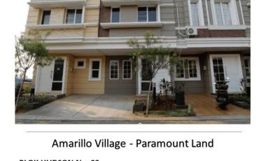Cluster Amarillo Village Ready Stock @Paramount Land Hunian Mewah di Tangerang