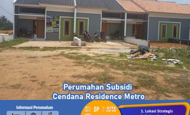 PROMO TERBAIK !!! rumah subsidi siap huni 2021 METRO