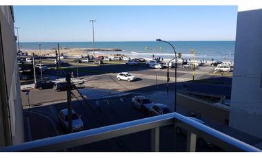 Departamento dos ambientes vista plena al mar. A estrenar. Zona Perla Norte.