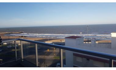 Departamento dos ambientes vista plena al mar. A estrenar. Zona Perla Norte.
