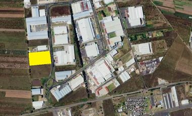 Terreno en venta 25,026 m2  Parque Industrial, Huejotzingo, Autopista México-Pue