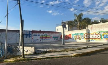 Terreno en Venta en Esquina, frente a Los Fuertes, Ave.Ignacio Zaragoza Puebla