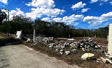 Venta de Terreno en Kinchil a 48 meses