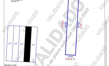 Venta de Terreno en Kinchil a 48 meses