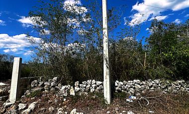 Venta de Terreno en Kinchil a 48 meses
