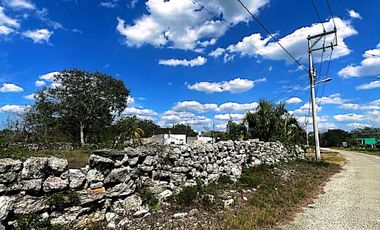 Venta de Terreno en Kinchil a 48 meses