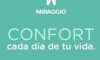 1 Dormitorio B con patio - Edificio Miraggio
