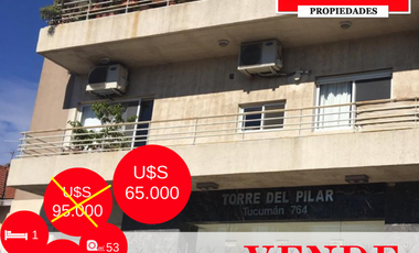 DEPARTAMENTO 2 AMB CON COCHERA, PISCINA, PARRILLA Y SALON DE USOS MULTIPLES. ACEPTA FINANCIACIÓN