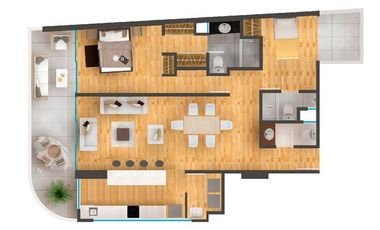 Apartamento venta en Barranca, Barranca