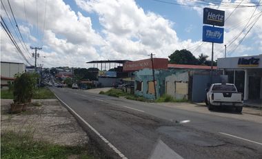 VENDO TERRENO EN LA CHORRERA  Ave. de las Americas 900mts CV