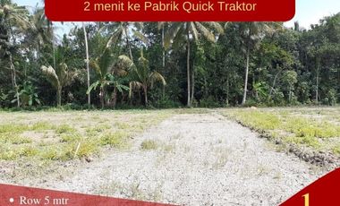 Lahan Cocok Bangun Kost 100jt-an/unit Dekat Gate Tol Sentolo