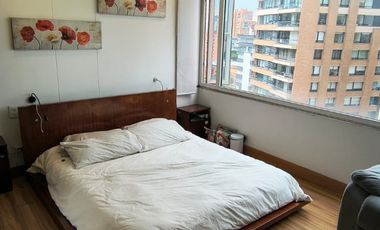 apartamento en arriendo en el refugio-chapinero. Cod A13