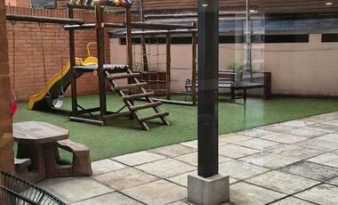 apartamento en arriendo en el refugio-chapinero. Cod A13