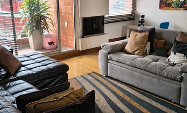 apartamento en arriendo en el refugio-chapinero. Cod A13