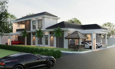 Rumah Di Pekanbaru Bebaas Design+Kolam Renang,Dekat Mall SKA