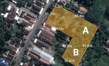 Jual Tanah di Raya Krass Kediri Sangat Strategis