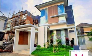 Rumah 2 Lantai Luas 105 di Bunga bunga Suhat kota Malang