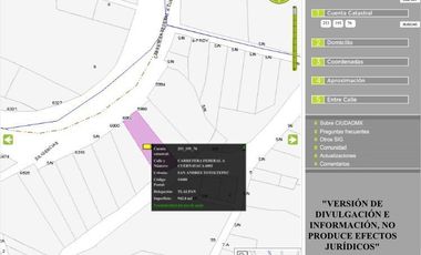 Oficina en Venta en SAN ANDRES TOTOLTEPEC