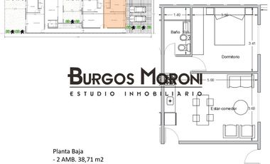 Departamento en venta en Villa Luzuriaga