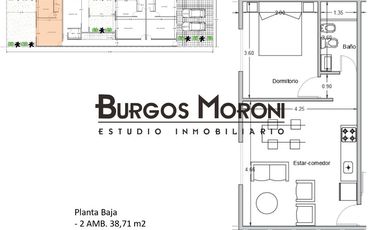 Departamento en venta en Villa Luzuriaga