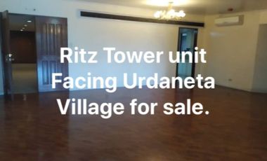 4BR unit in the Ritz Tower facing Urdaneta Village