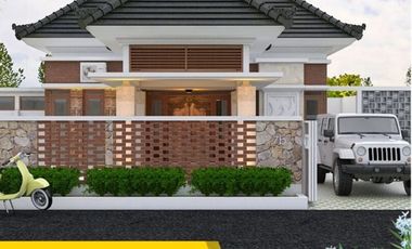 RUMAH MURAH DI LOKASI BERKEMBANG SLEMAN, ADA KOLAM RENANG