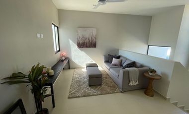 Casa de 3 habitaciones,  en privada residencial, zona Dzityá.