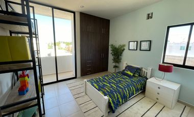 Casa de 3 habitaciones,  en privada residencial, zona Dzityá.