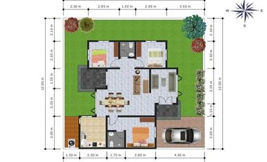 RUMAH MURAH DESIGN ETNIK DI PRAMBANAN