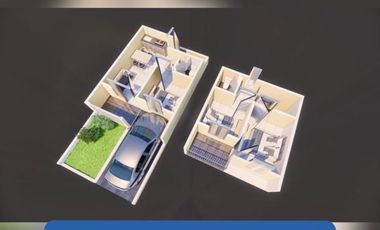 Rumah Murah Minimalist Modern 2 Lantai bebas Rubah Dalam Akses Tol BSD