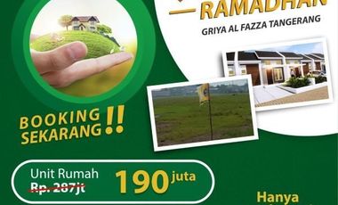 Rumah Murah Skema Syariah Di tangerang