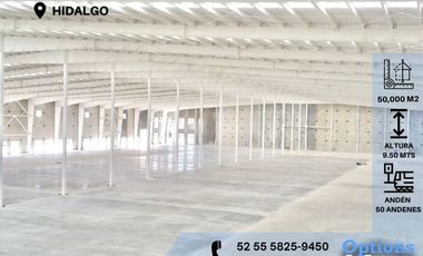 Rent warehouse in industrial park in Hidalgo