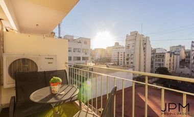 Alquiler Temporario 3 ambientes con balcon terraza
