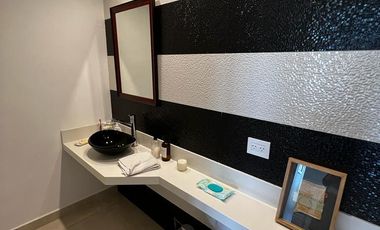 Hermosa casa racionalista en venta al lago central