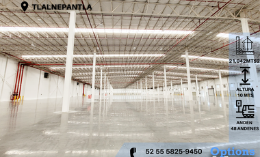 Opportunity to rent a warehouse in Tlalnepantla