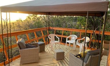 Terreno 5 hectáreas en Condominio Los Quillayes con excelente cabaña