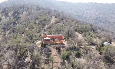 Terreno 5 hectáreas en Condominio Los Quillayes con excelente cabaña