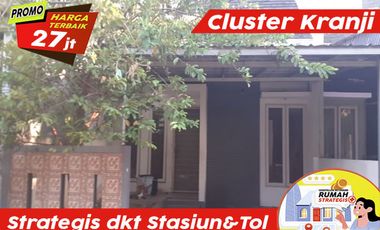DIJUAL ATAU DISEWAKAN Cluster Kranji dekat Jakarta dkt Stasiun dan Tol
